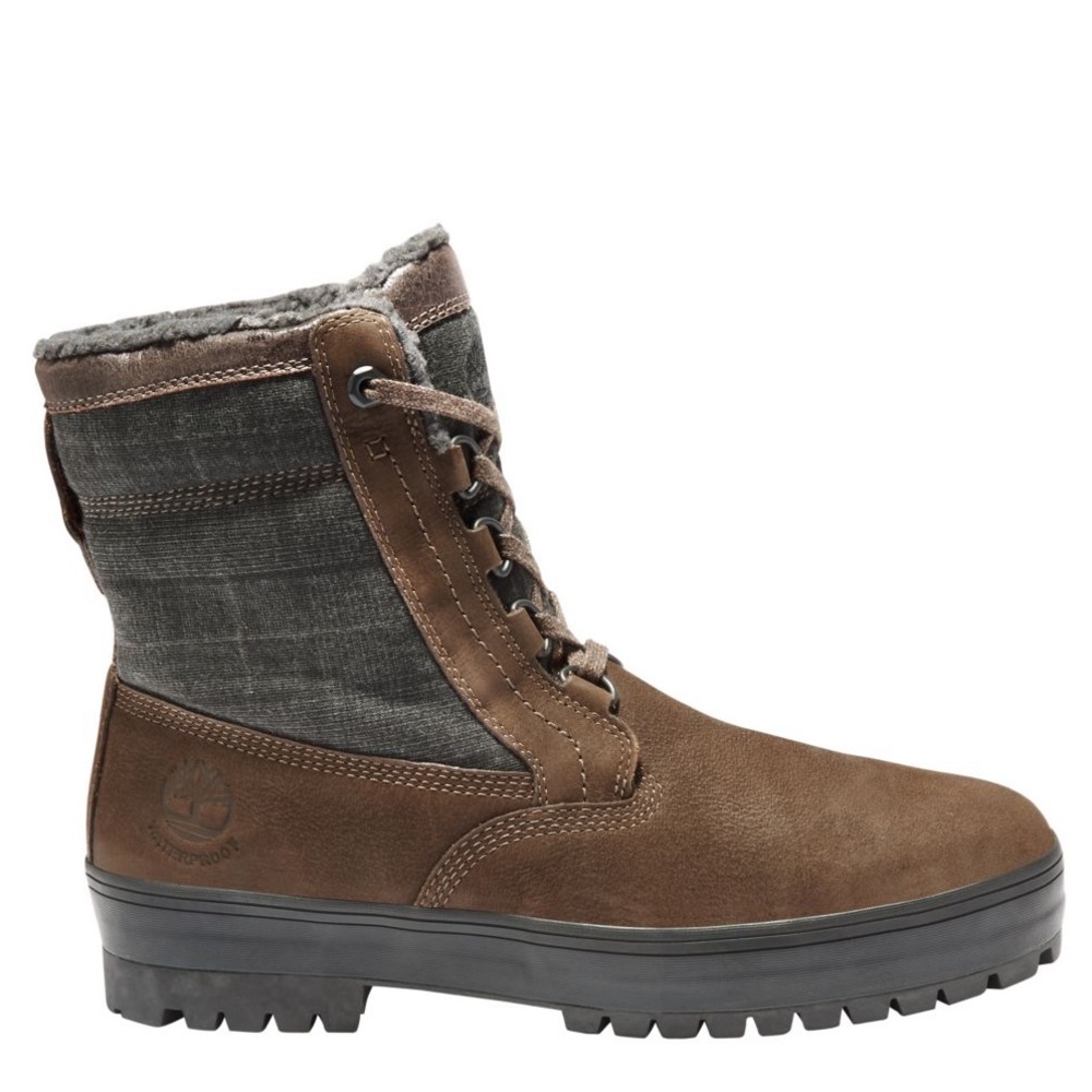 TIMBERLAND MEN'S SPRUCE MOUNTAIN WATERPROOF BOOTS - Picture 2 of 8